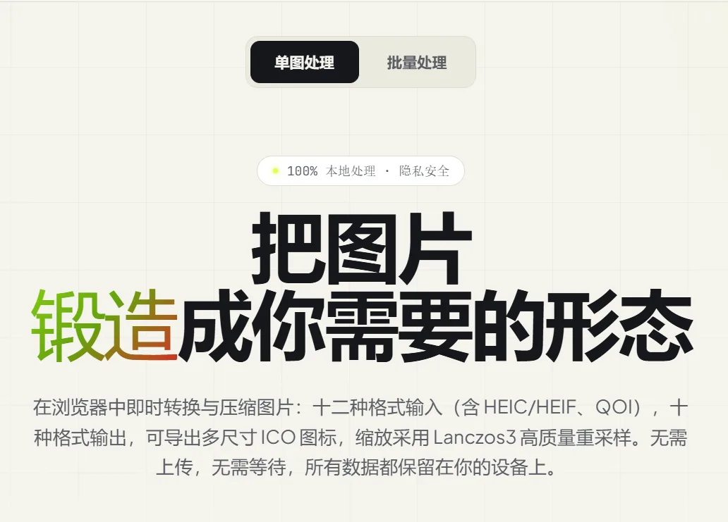 图片格式转换